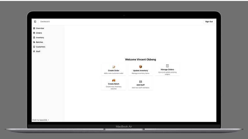 Order & Inventory Management System